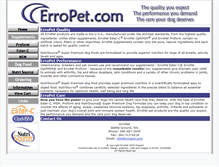 Tablet Screenshot of erropet.com